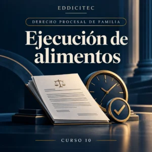 EDDICITEC · Curso 10: Ejecución de alimentos e incumplimiento.