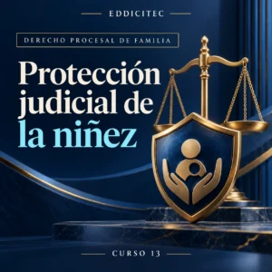 EDDICITEC · Curso 13: Procedimientos judiciales de protección de la niñez y adolescencia.