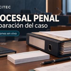 Procesal Penal: preparación del caso. Seminario taller de cuatro sesiones en vivo.